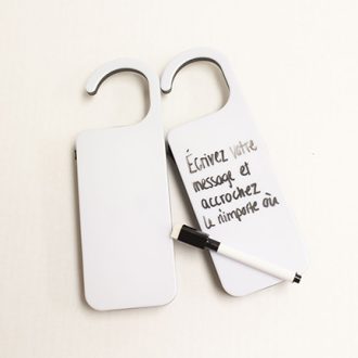 Support pour feuillets de note à personnaliser